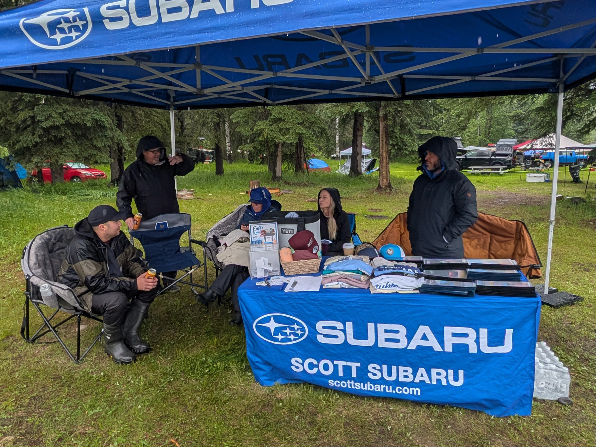 Scott Subaru's Booth